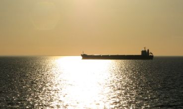 bulker sunset